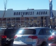 Store front for Northwest Acura