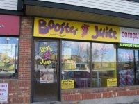Store front for Booster Juice
