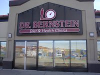 Store front for Dr. Bernstein Diet & Health Clinics