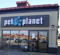 Store front for Pet Planet