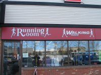 Store front for Running Room Ltd.