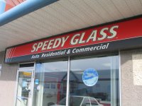 Store front for Speedy Glass