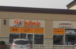 Store front for Blink Eyewear & Optometry