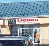 Store front for KY Liquor House