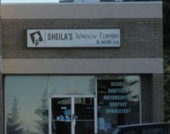 Store front for Sheila's Window Toppers & More Ltd.