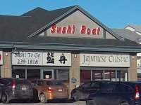 Store front for Sushi Boat