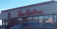 Store front for Tim Horton's